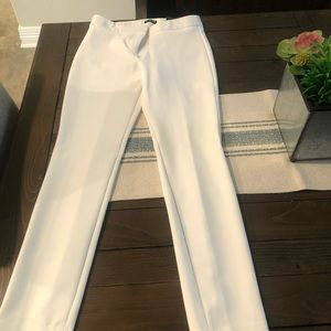 White Express trousers